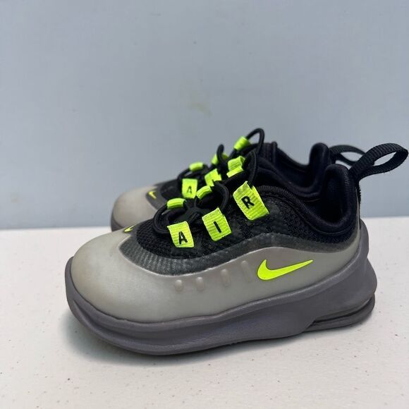 Nike Other - New Nike Air Max Axis Black/Volt/Grey Toddler Shoes AH5224-012 Size 4C